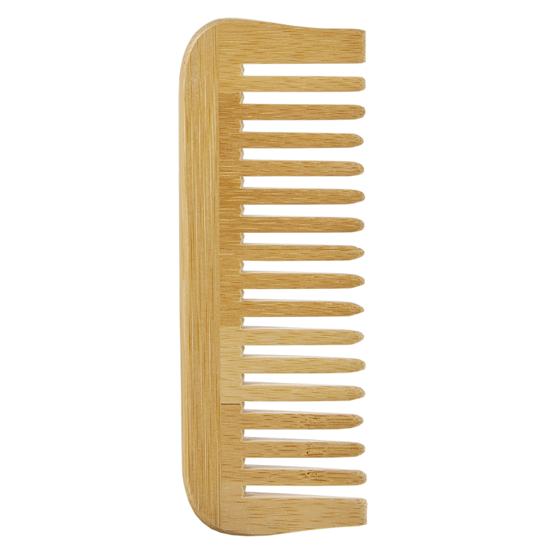 Peigne à dents larges en bambou
