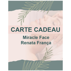 Carte cadeau miracle face Renata França