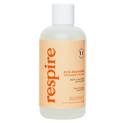 Éco-recharge déodorant naturel fleur d'oranger RESPIRE 150ml