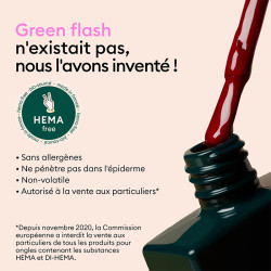 Semi permanent green flash manucurist