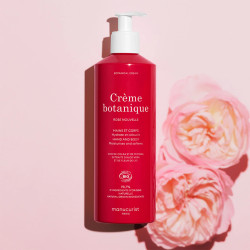 Crème Corps Botanique Mains et Corps Rose Nouvelle 500 ml - MANUCURIST