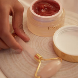 Roll-On Quartz Rose et Crème de Massage - PAOMA