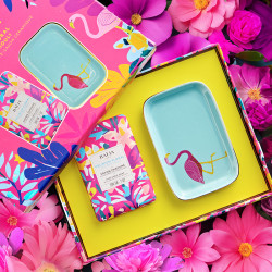 Coffret porte savon délirium floral baija