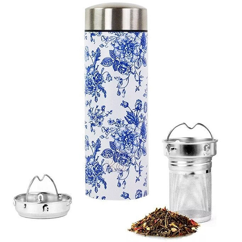 Théière Isotherme Toile de Jouy 350 ml - YOKO DESIGN