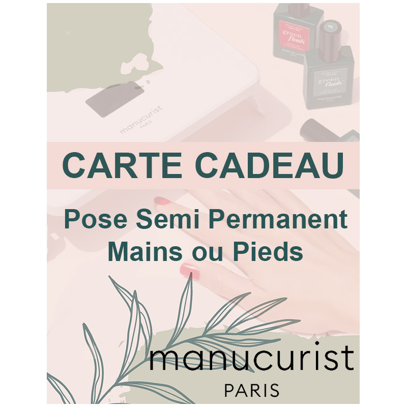 Carte Cadeau Pose de Semi Permanent