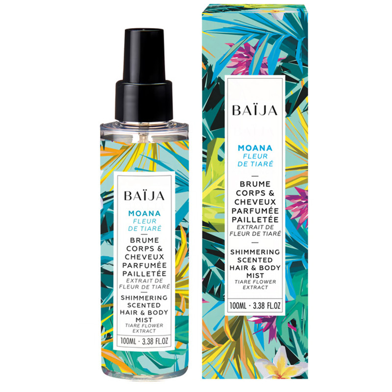 Brume Corps & Cheveux Parfumée Pailletée Moana - BAÏJA