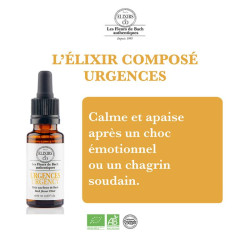 Elixir aux Fleurs de Bach Urgences - ELIXIRS & CO