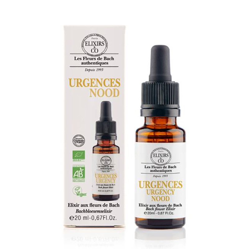 Elixir aux Fleurs de Bach Urgences - ELIXIRS & CO