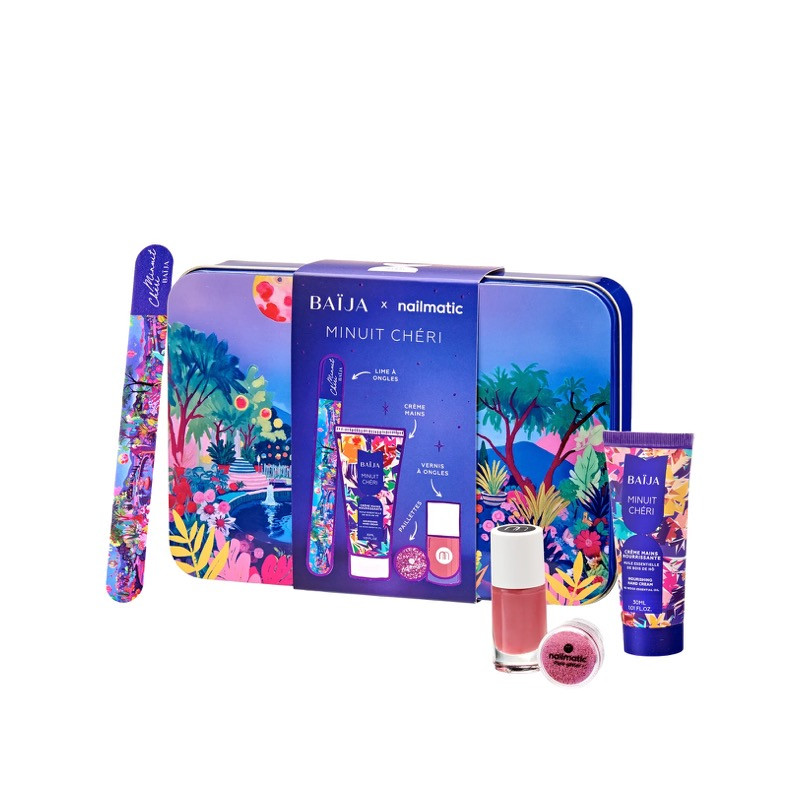 Coffret Nails & Glitter Party Minuit Chéri - Baija x Nailmatic