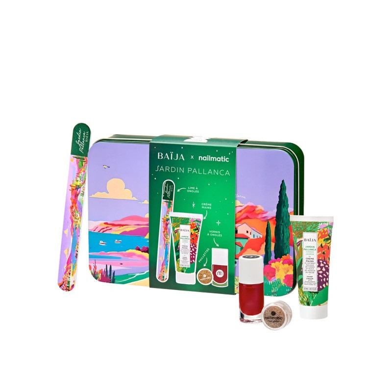 Coffret Nails & Glitter Party Jardin Pallanca - Baija x Nailmatic