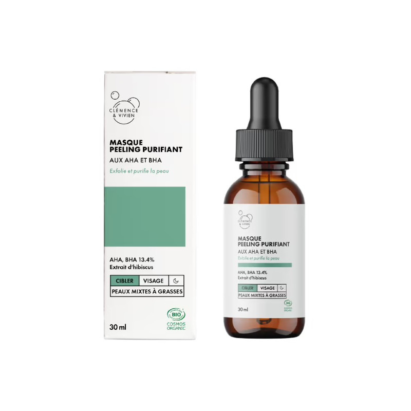Masque peeling purifiant - Clémence et Vivien