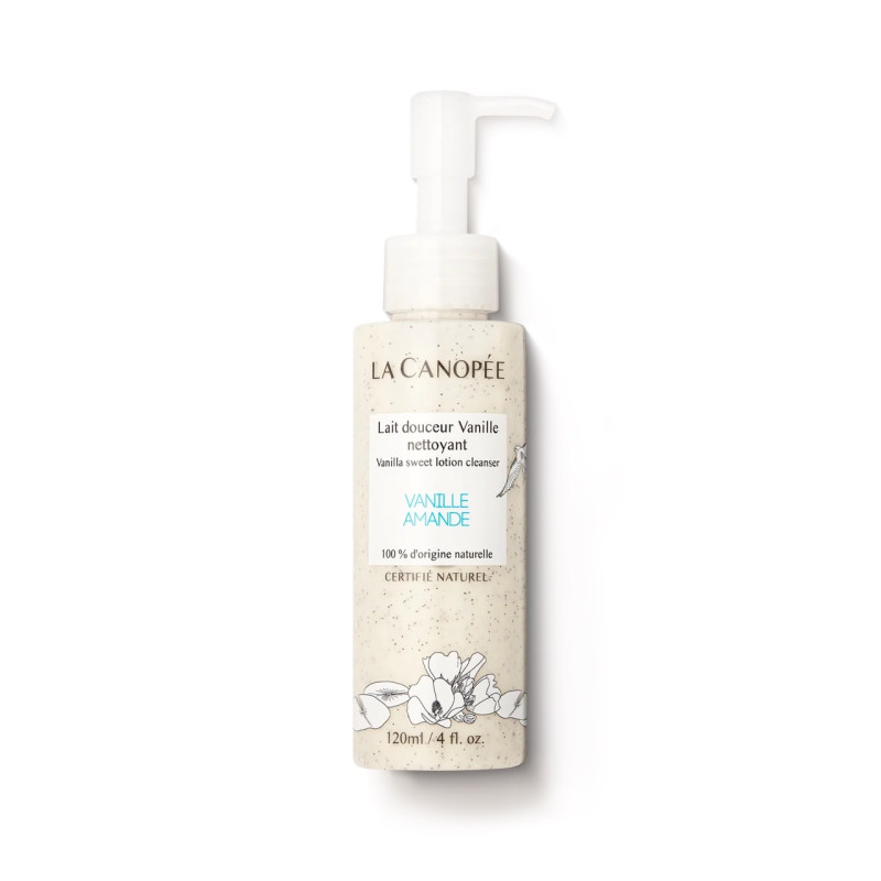 Lait douceur vanille nettoyant - LA CANOPÉE